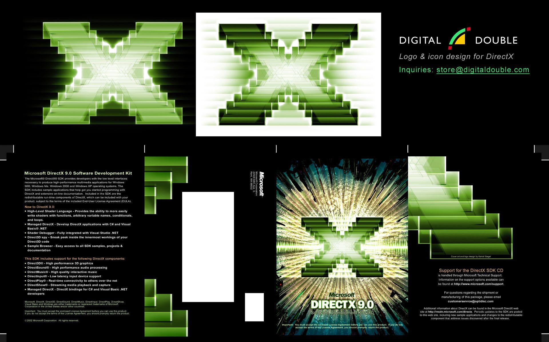 DirectX Logo - Logo design for DX9 – Armature Nine Blog