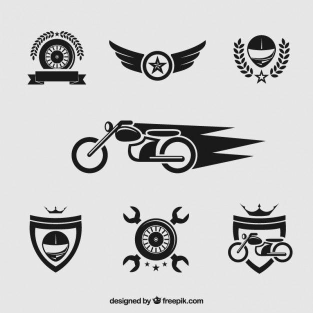 Sportbike Logo - Motorcycle badges Vector