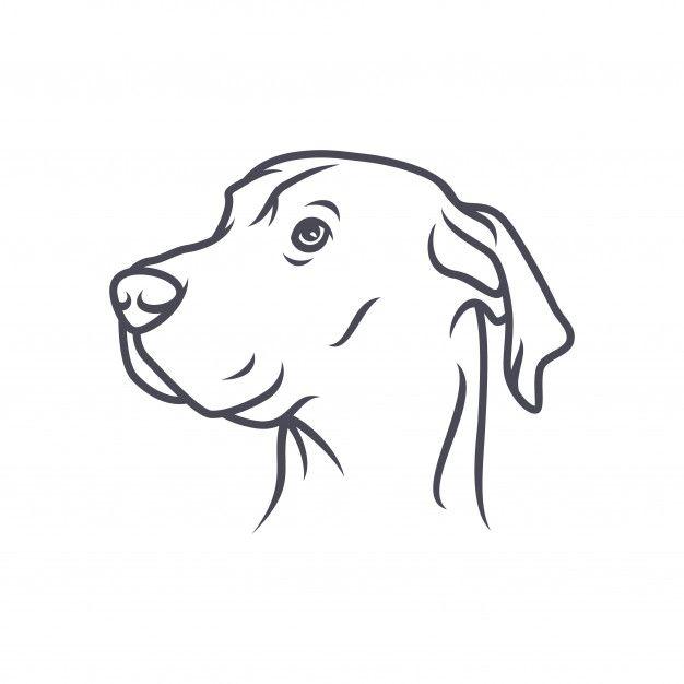 Labrador Logo - Labrador retriever dog - vector logo/icon illustration mascot Vector ...