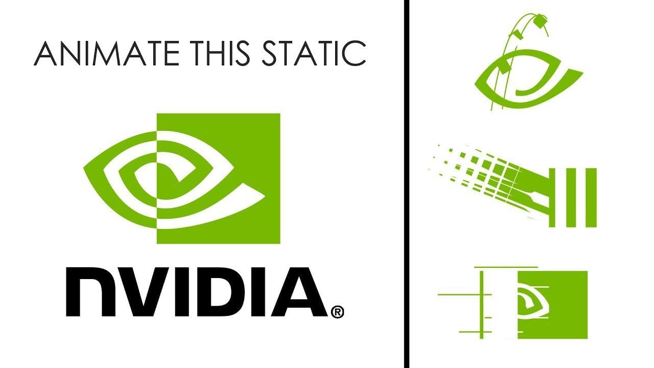 NVIDIA Logo - Nvidia logo animation / Animate this static! - YouTube