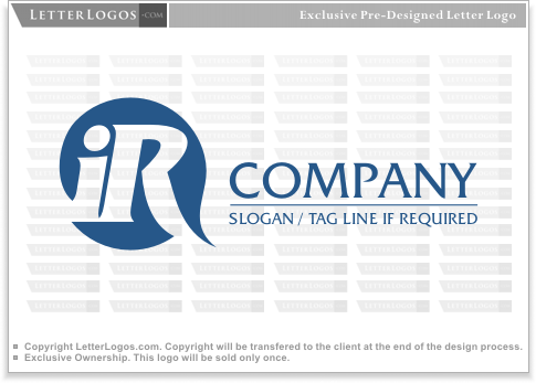 Ir Logo - LetterLogos.com - Letter IR Logo ( i-logo-10 )