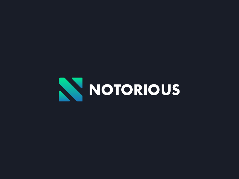 Notorious Logo - Notorious Branding Logo by Esports Branding on Dribbble