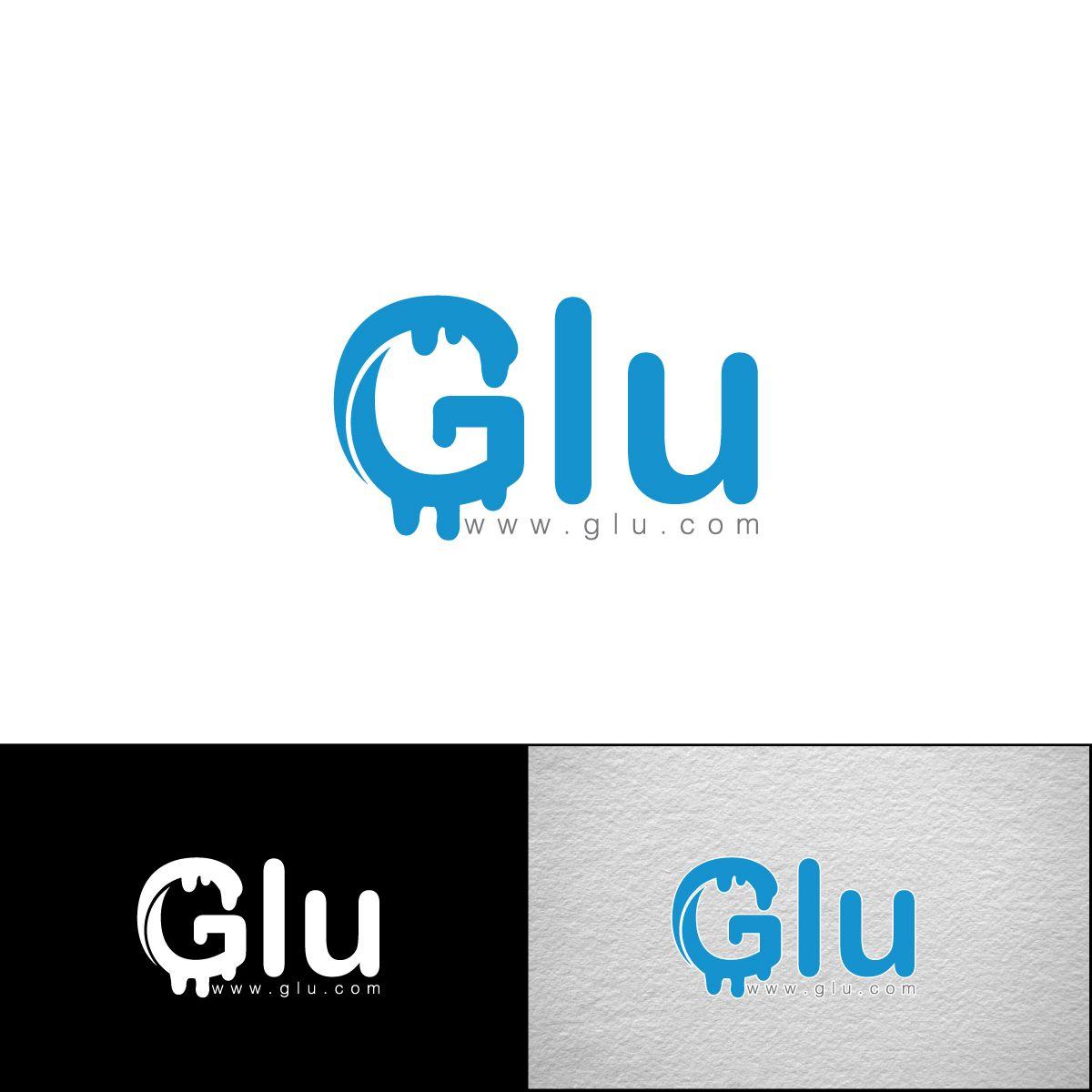 Glu Logo - Professional, Bold, Media Logo Design For Glu By E Graphics. Design