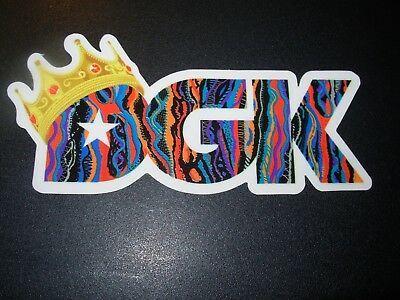 Notorious Logo - DGK LOGO SKATE Sticker NOTORIOUS BIG b.i.g. 5.25X2.5 skateboards helmets decal
