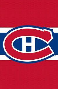 Canadiens Logo - MONTREAL CANADIENS Official NHL Hockey Team Logo Wall POSTER