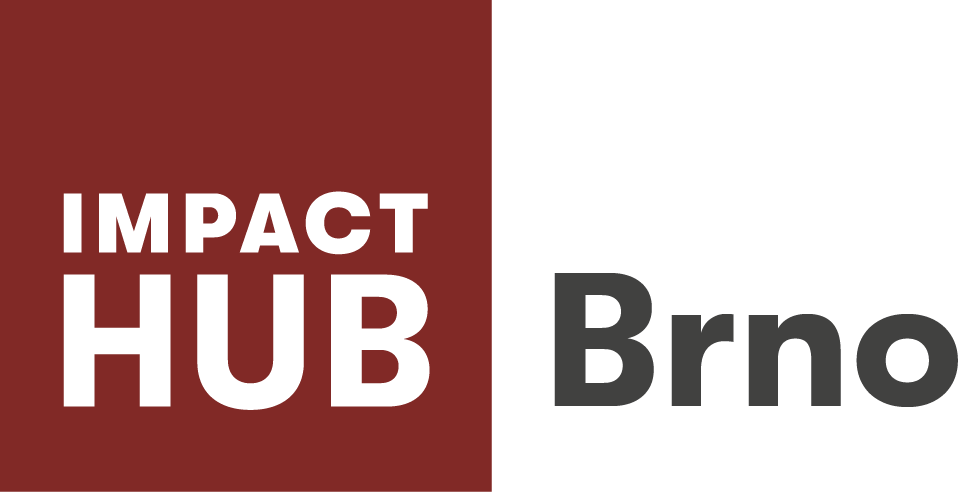 Brno Logo - The space to make it happen - Impact Hub Brno