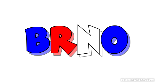 Brno Logo - Czech Republic Logo. Free Logo Design Tool from Flaming Text