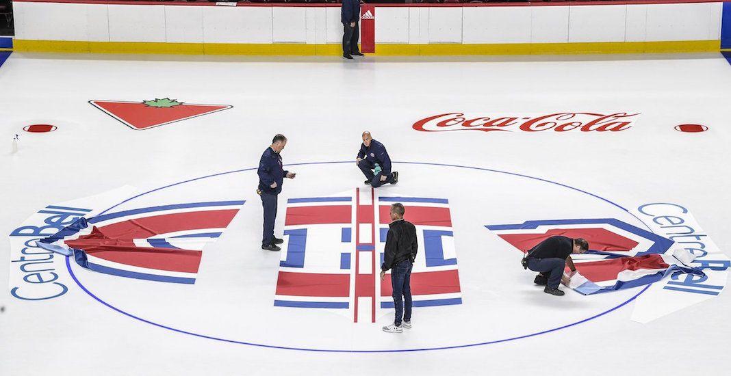 Canadiens Logo - The Montreal Canadiens' home ice is going to look different next ...