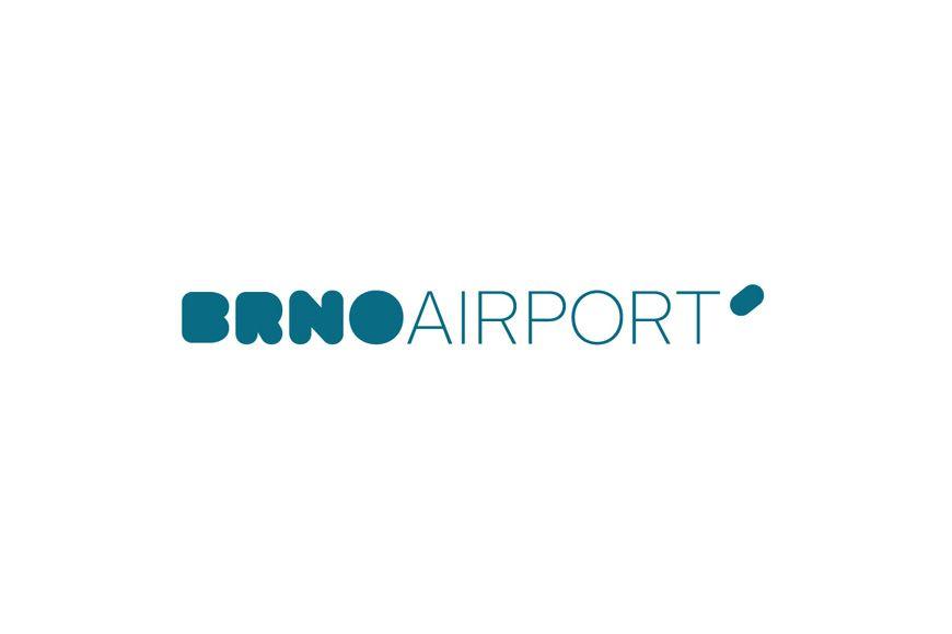 Brno Logo - Brno Airport corporate identity | studio kutululu