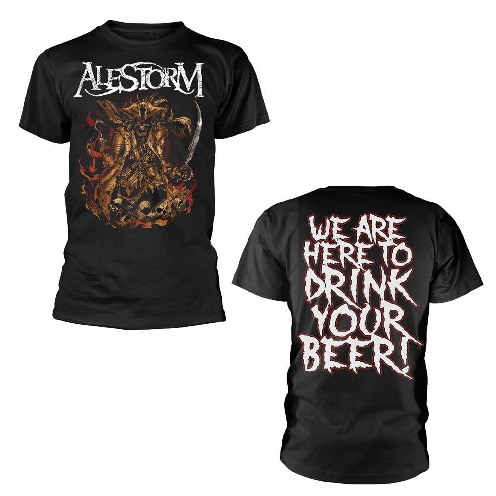 Alestorm Logo - Alestorm - We Are Here To Drink Your Beer!