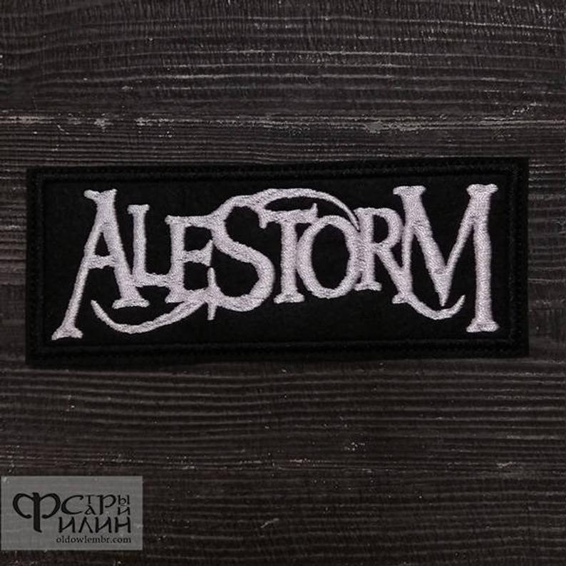 Alestorm Logo - Patch Alestorm Power metal Folk metal Pirate metal Band