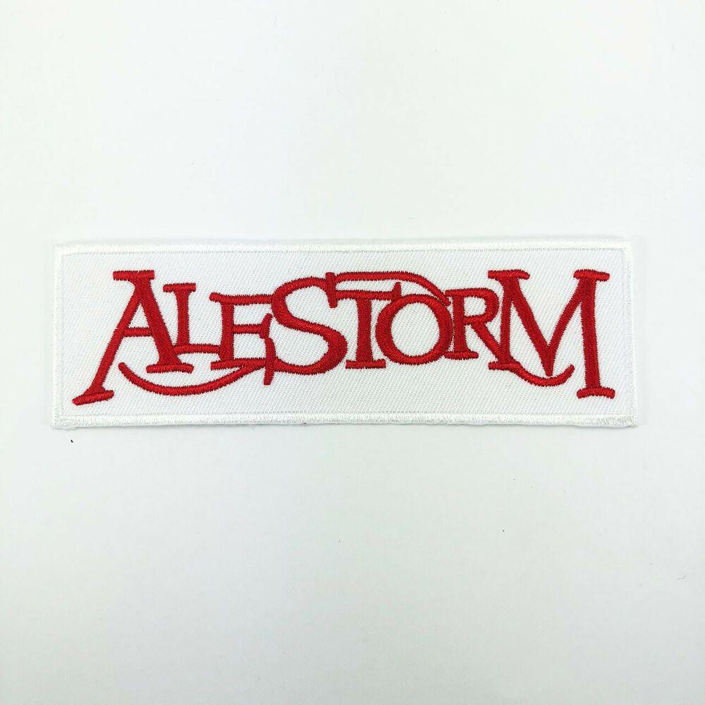 Alestorm Logo - Alestorm Scotland Pirate Folk Power metal Sew Iron on Patch Appliques Badge  198 | eBay