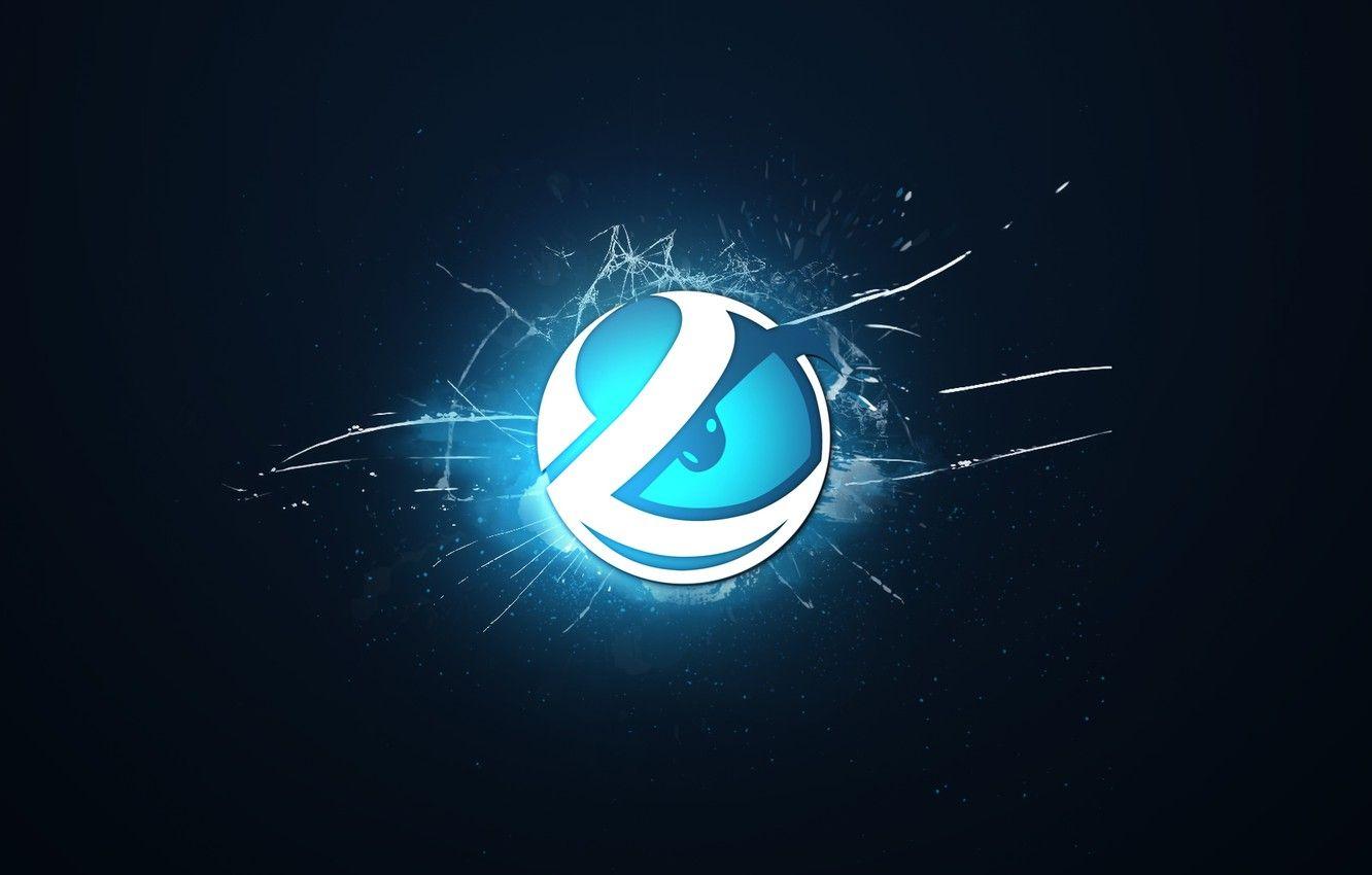 Lumminosity Logo - Wallpaper logo, blue background, csgo, crack, cs go, Luminosity