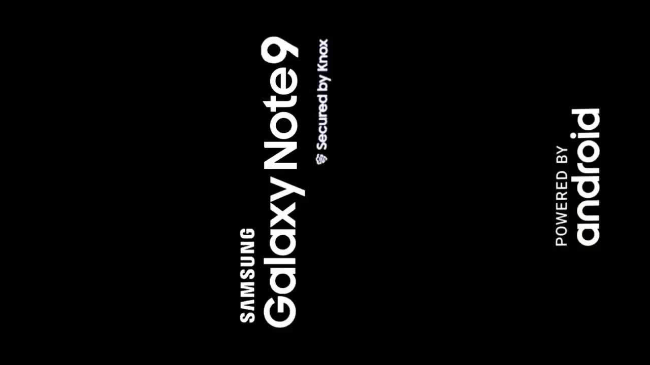 Boot Logo - Samsung Galaxy Note 9 Boot Animation With Boot Logo And Shutdown Animation