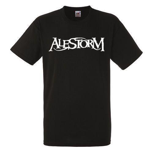 Alestorm Logo - Alestorm Logo Black New T Shirt Rock Band Shirt Heavy Metal Tee Men Women Unisex Fashion Tshirt Free Shipping