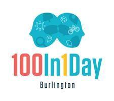 Burlingtion Logo - 100in1Day Burlington Events