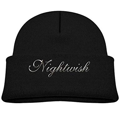 Nightwish Logo - Amazon.com: Jasdaw Nightwish Logo Kids Hats Winter Beanies Hats ...