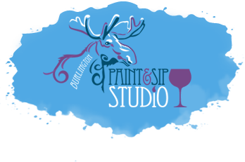 Burlingtion Logo - Burlington Paint and Sip Studio | Wine & Paint Events For Any Skill Level