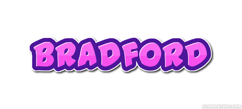 Bradford Logo - Bradford Logo. Free Name Design Tool from Flaming Text