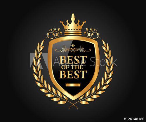 Award Logo - Best of the Best, Luxury and Award Logo Vector Design this
