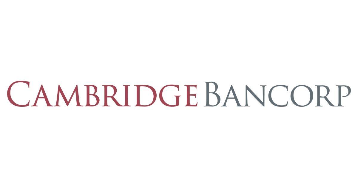 Bancorp Logo - Cambridge Bancorp - AnnualReports.com