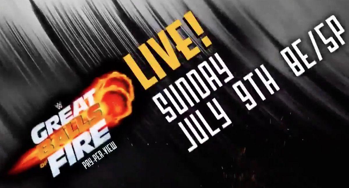 PPV Logo - So WWE's Great Balls of Fire logo kind of looks like it has a penis