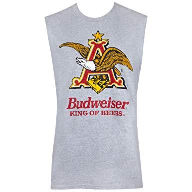 Anheuser Logo - Budweiser Anheuser Logo Sleeveless Tank at Amazon Men's Clothing store