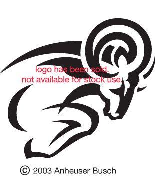 Anheuser Logo - Anheuser Busch Ram Packaging Logo Black and White Illustration