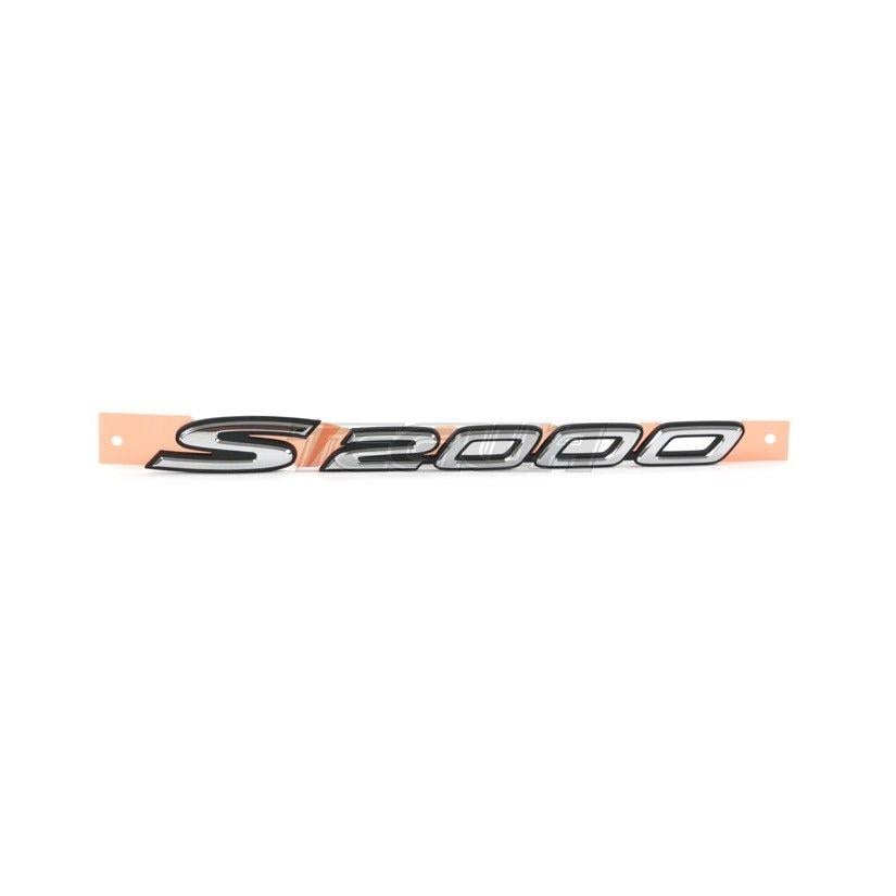 S2000 Logo - GENUINE HONDA CHROME FRONT WING BADGE S2000 | Tegiwa Imports