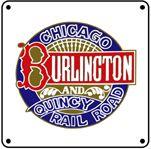Cb&Q Logo - CBQ, CB&Q, Burlington, Zephyr, Burlington Route, Railroad, railways