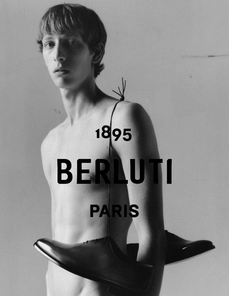 Berluti Logo - Kris Van Assche reveals debut Berluti campaign and new logo | HERO ...