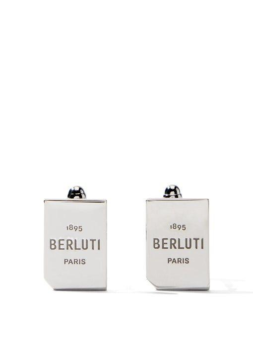 Berluti Logo - Logo-engraved cufflinks | Berluti | MATCHESFASHION.COM AU