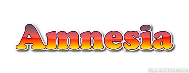 Amnesia Logo - Amnesia Logo | Free Name Design Tool from Flaming Text