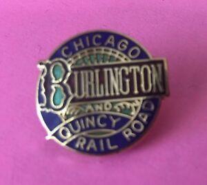Cb&Q Logo - Railroad Hat-Lapel Pin/Tac -(CB&Q) Chicago, Burlington & Quincy ...