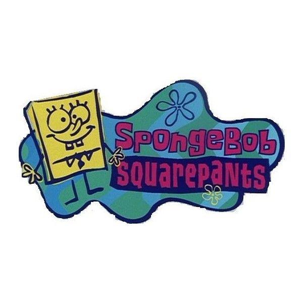 Spongebob Logo - SpongeBob SquarePants logo ❤ liked on Polyvore featuring spongebob ...