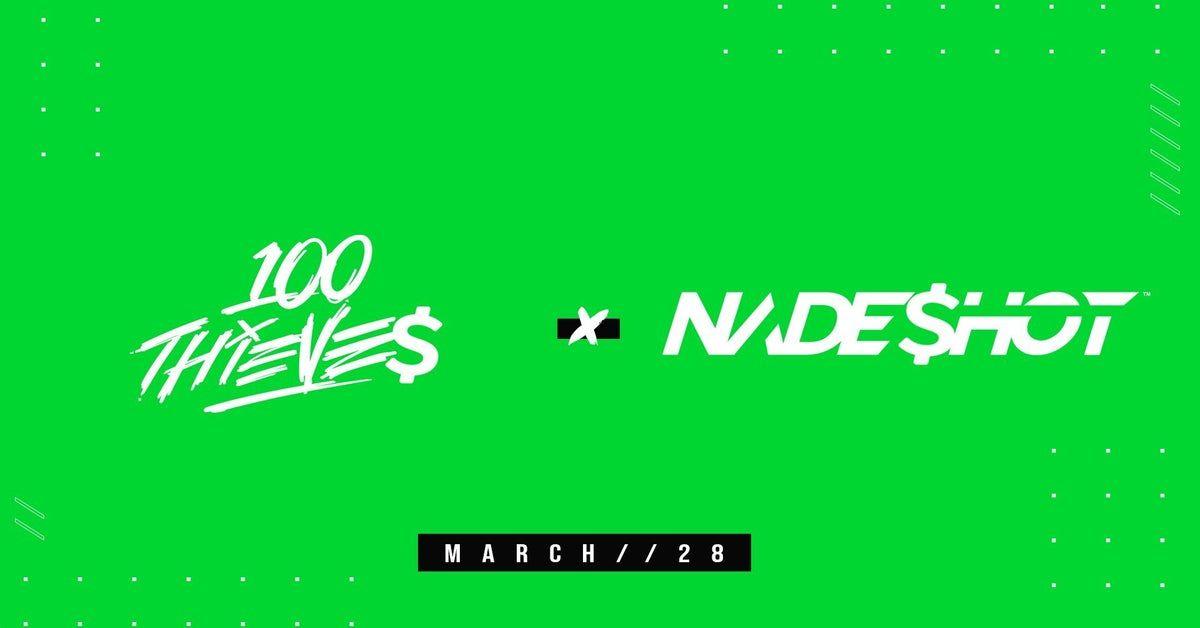 Nadeshot Logo - 100 Thieves X NadeShot on March 28th. : 100thieves