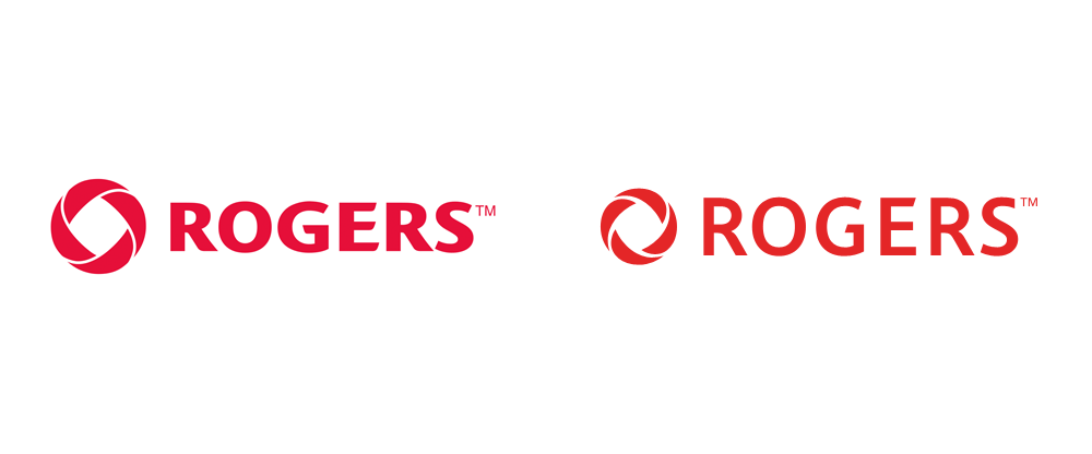 Rogers Logo - Brand New: New Logo for Rogers by Lippincott