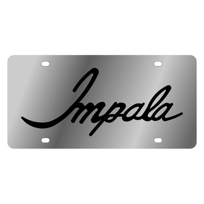 Impala Logo - Eurosport Daytona® - GM License Plate with Impala Logo