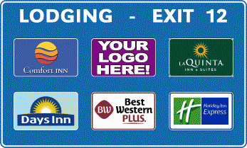 IDOT Logo - Logos | Highway Logo Signs |Illinois Interstate Exit Logo Signs