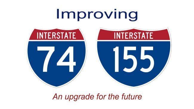 IDOT Logo - I-74 and I-155 Improvement Project