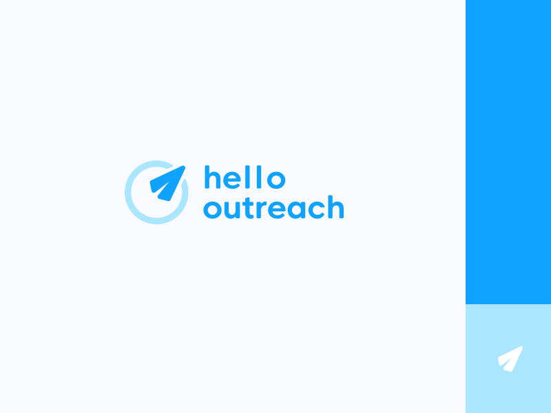 Outreach Logo - Hello Outreach Logo by Olia Gozha 