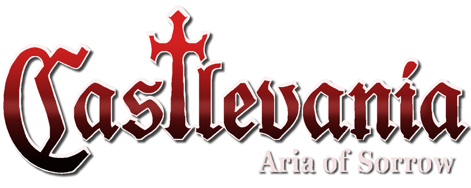Castlevania Logo - Castlevania Aria of Sorrow logo.png