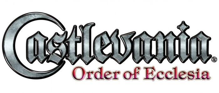 Castlevania Logo - Castlevania Order Of Ecclesia Game Logo