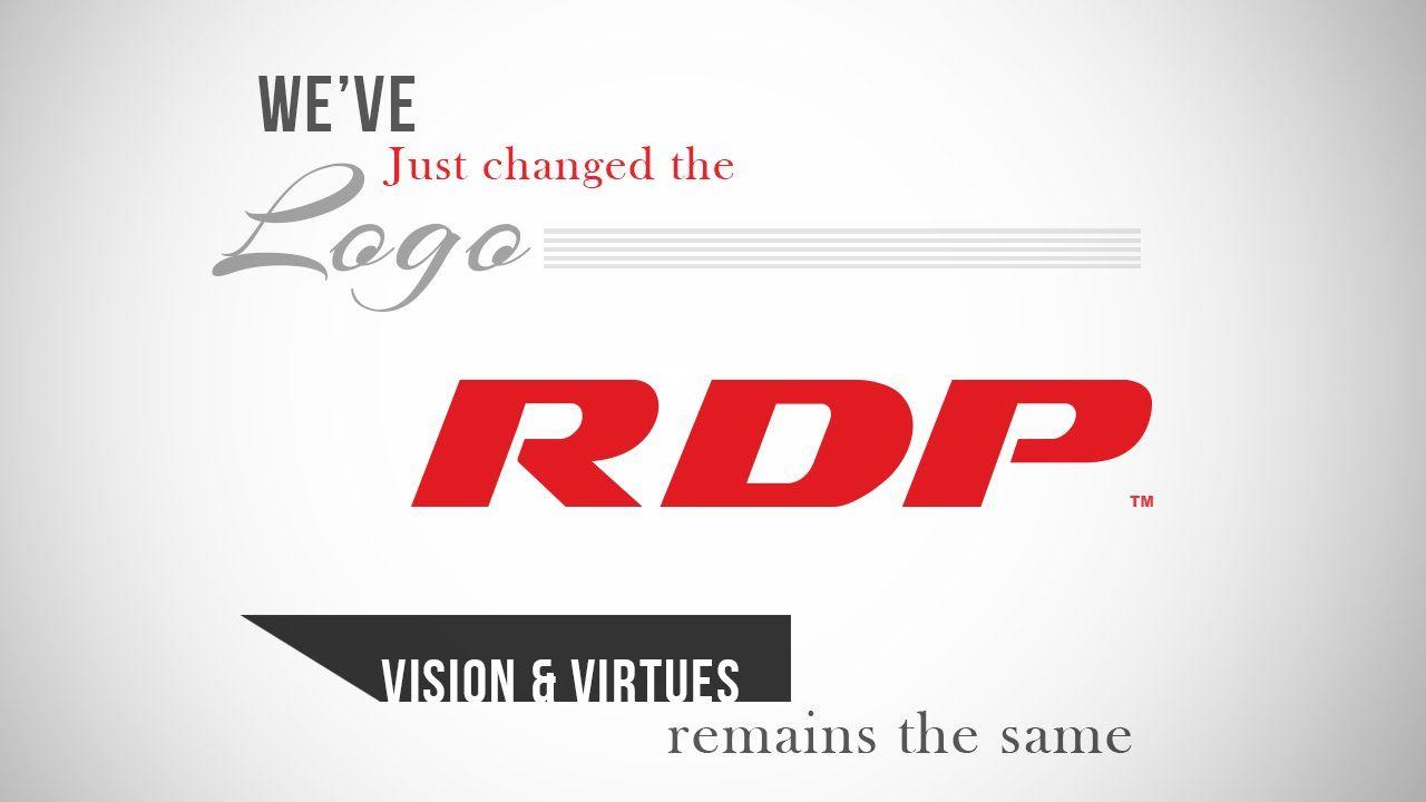 RDP Logo - RDP New Logo Making Video ||| New Logo Launch