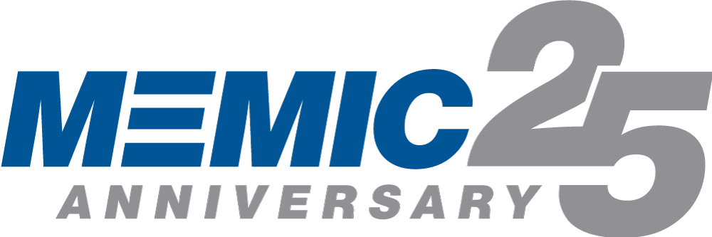Memic Logo - MEMIC 25th Anniversary logo color - Portland Downtown