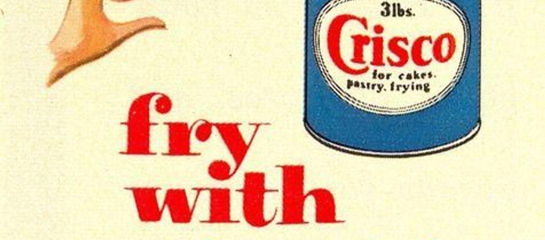 Crisco Logo - How Crisco Became A Lard and Schmaltz Substitute – The Forward