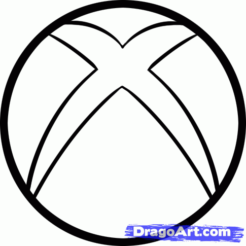 Drawing Logo - How to Draw the Xbox Logo, Step by Step, Video Game Characters, Pop ...