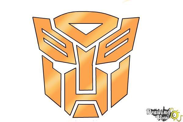 Drawing Logo - How to Draw Autobot Logo from Transformers