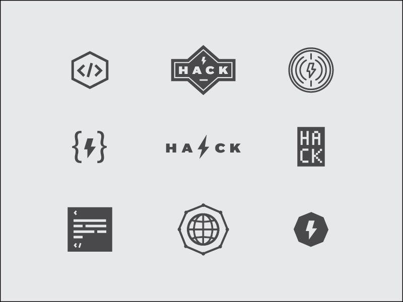 Hack Logo - Unused Hack Day Logos by Jessica Strelioff on Dribbble