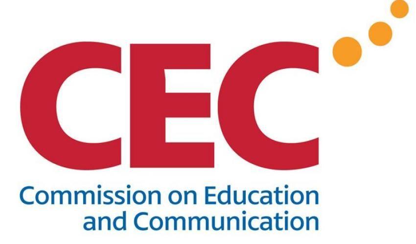 CEC Logo - CEC features a modern visual identity for the future